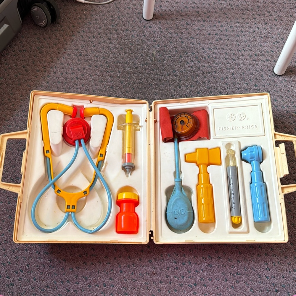 Fisher Price Medical Kit from 80s